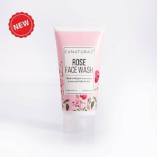 Conatural rose face wash