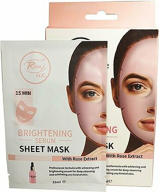 Brightening serum sheet mask
