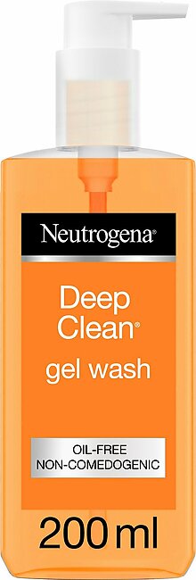 Neutrogena, deep clean, gel wash, 200ml