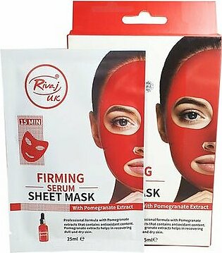 Firming serum sheet mask