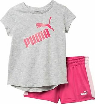 Girls Shorts & T-Shirt – Puma