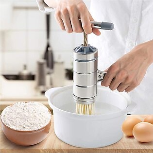 Creative Kitchen Stainless Steel Hand-cranking Noodle Press Manual Noodle Maker Pressure Surface Unit Pasta Machine