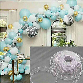 100+ Balloon Decorating Strip DIY Balloon Arch Tape 5meter