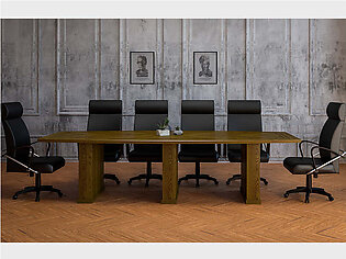 Traditional Meeting Table 8 Person Rectangular