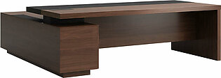 Camelot Executive Office Desk with Side Rack (Right Handed)