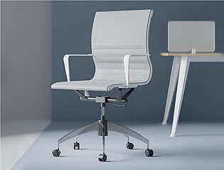Manager Chair White (Pvc)