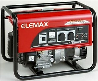Elemax Petrol Generator 2.6 KVA (SH3200EX) - Red
