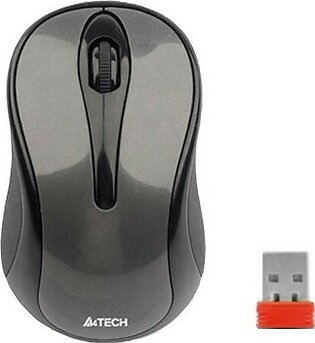 A4Tech Wireless Mouse Glossy Grey (G3-280N)