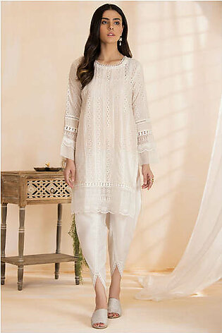 3405-KAGHAN EMBROIDERED SCHIFFLI LAWN STITCHED