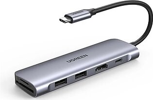 Ugreen 70411 6-in-1 USB C PD Adapter with 4K HDMI Hub