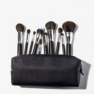 BH Cosmetics Ultimate Essentials - 10 Pc Brush Set + Bag