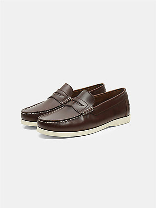 Leather Penny Loafers - FAMS24-038