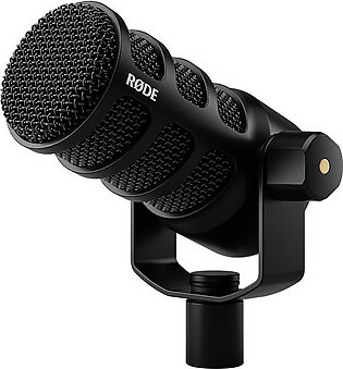 RODE PODMIC USB – USB/XLR Dynamic Broadcast Microphone – Black