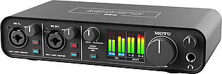 MOTU M4 Desktop 4×4 USB-C Audio Interface For Recording and Podcasting