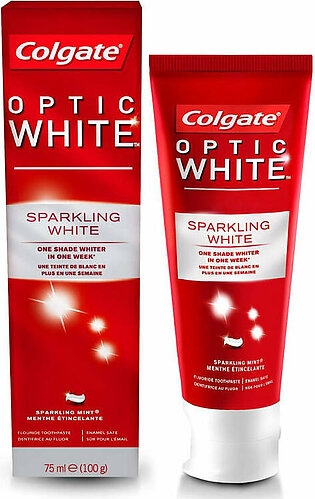 Colgate Optic White Sparkling Tooth Paste 75ml