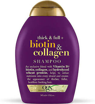 OGX Biotin & Collagen Thick & Full Shampoo 385ml