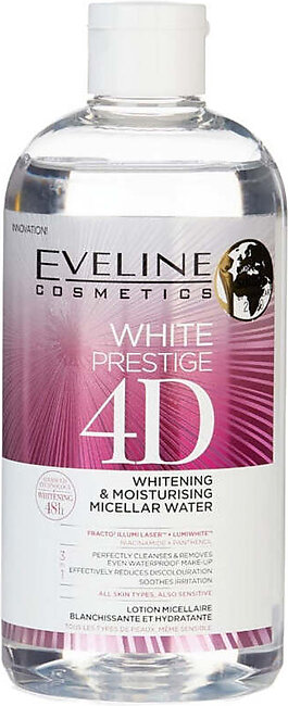 Eveline White Prestige Whitening & Moisturizing Micellar Water 400ml