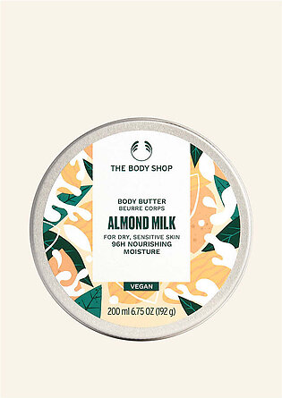 The Body Shop Body Butter Almond Milk Moisturiser 200ml
