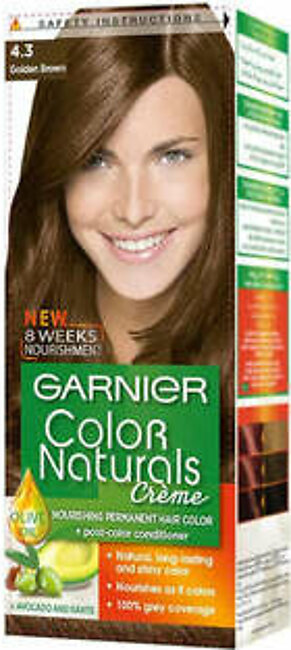 Garnier Color Naturals - 4.3 Golden Brown Hair Color
