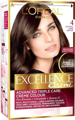 Loreal Excellence Creme - 4 Brown Hair Color