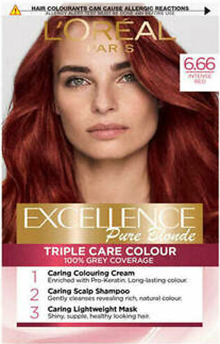 Loreal Excellence Creme 6.66 Hair Color