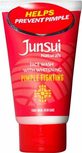 Junsui Natural Pimple Fighting Whitening Face Wash 50g