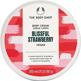 The Body Shop Body Blissful Strawberry Cream 200ml
