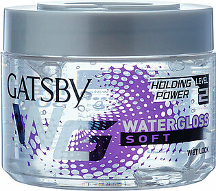 Gatsby Soft Water Gloss White Hair Styling Gel 300ml