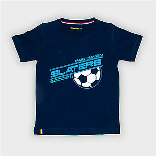 Football-DarkBlue T-Shirt For Boy