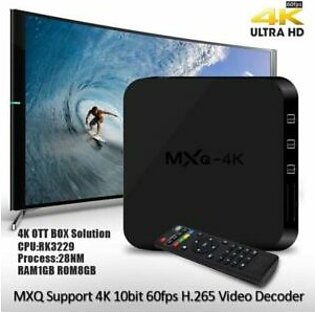 Android Smart TV Box MXQ 4K WiFi
