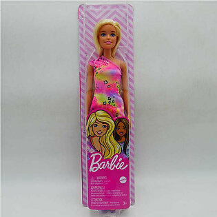 Elegant Barbie Doll in Beautiful Dress