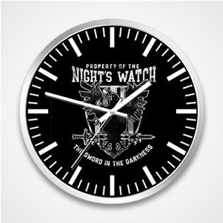 Property Of The Night’s Watch – Wall Clock