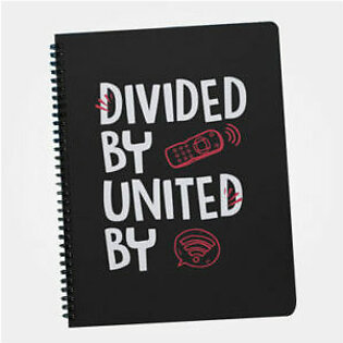 Divided By United By – Notebook