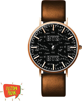 BTS Pattern- Wrist Watch