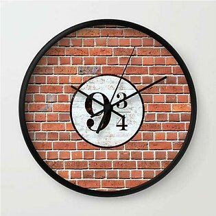 SALE – Platform Nine and Three-Quarters – Harry Potter – Wall Clock