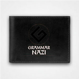 Grammar Nazi – Graphic Printed Wallets