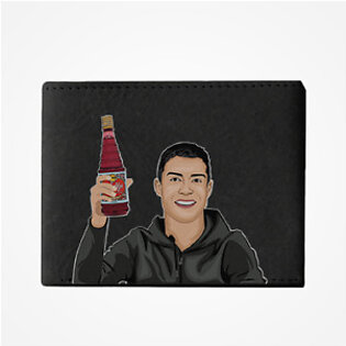 Cristiano Ronaldo – Rooh Afza – Graphic Printed Wallets