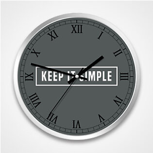 Keep It Simple – Wall Clock