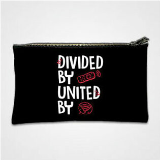 Divided By United By – Zipper pouch