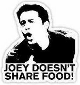 Joey doesn’t share food – Cutout Sticker