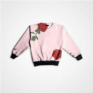 Rose Collage – Kid All Over Printed Sweatshirt