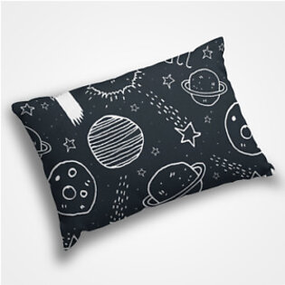 Space Collage – Pillow Cover