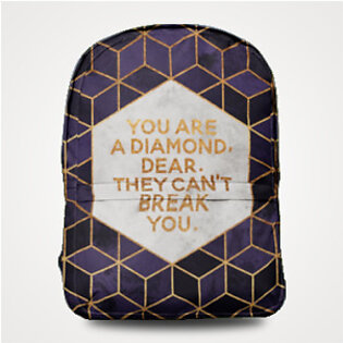 You Are A Diamond – Allover Printed Backpack