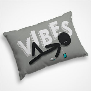 Bad Vibes – Pillow Cover