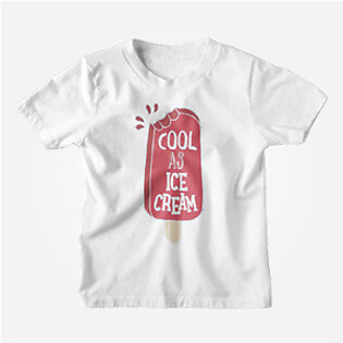 Cool As Ice cream – Kids Tshirt