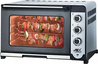 Anex 1800 Watts Deluxe Oven Toaster with BBQ Grill AG-3068