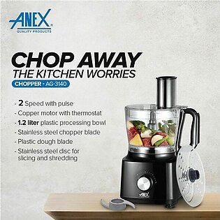 Anex Chopper With Vegetable Cutter – AG-3140