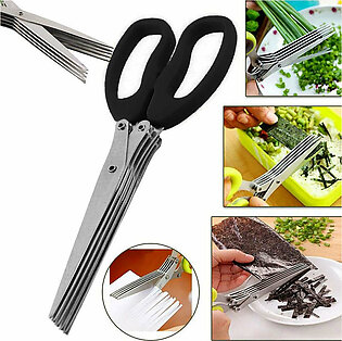 Tebessa Stainless Steel Scissor 5 Layers Vegetable Cutter