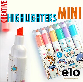 Bulun Kid's Mini Marker Shape Highlighter