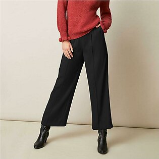 Polo Republica Women's Croxton High Waist Wide Leg Fleece Trouser